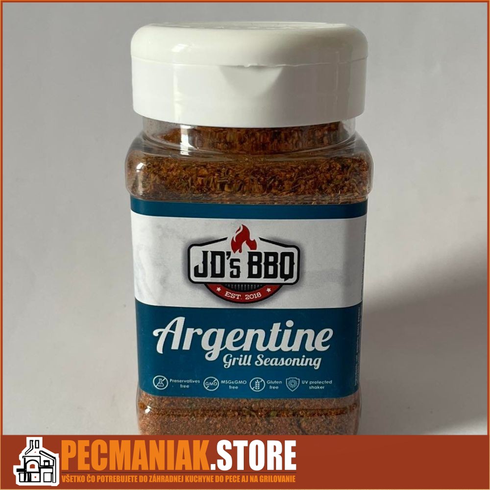 88302004 ARGENTINE, JD´s BBQ koreninová zmes na argentínsky spôsob 200 g 